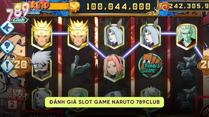 naruto 789club 3 Naruto Slots 789Club giao diện bắt mắt đa dạng kiểu chơi