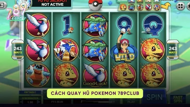 pokemon 789club 2 Hướng dẫn cách chơi Pokemon Slot 789Club