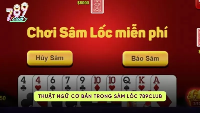 sam loc 789club 3 Thuật ngữ trong Sâm Lốc 789Club